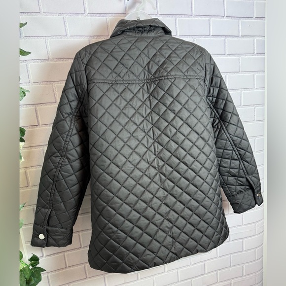 Anne Klein Black Quilted Jacket Women's Size S - Picture 9 of 12